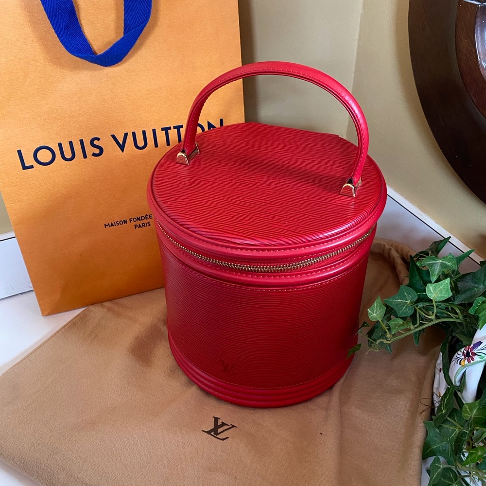 Louis Vuitton Vanity Bag Epi Leather